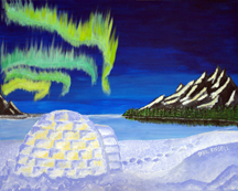 Arctic Night by Sybil A. Bissell
