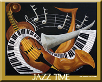 Jazz Time by Sybil A. Bissell