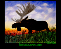 Moose (A Winter's Dinner) by Sybil A. Bissell